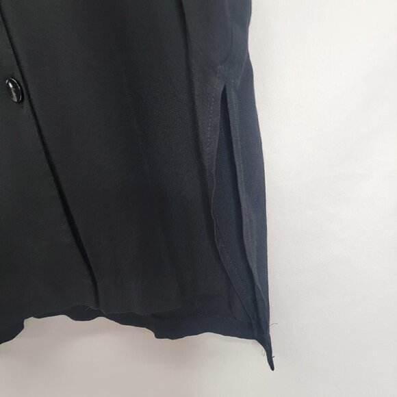 BRIGGS New York Black Long Side Slit Tank Tunic - Picture 6 of 11